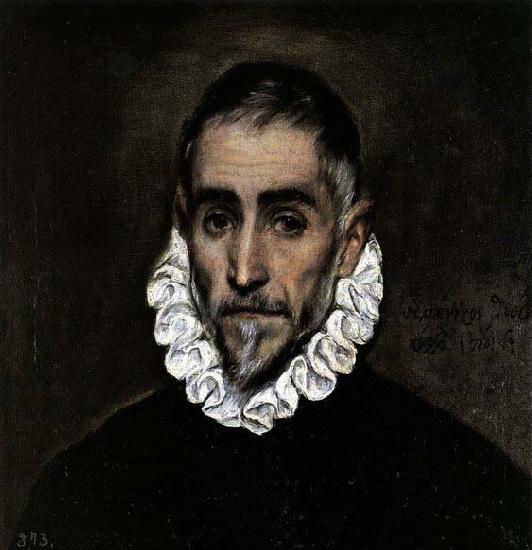El Greco An Elderly Gentleman oil painting image